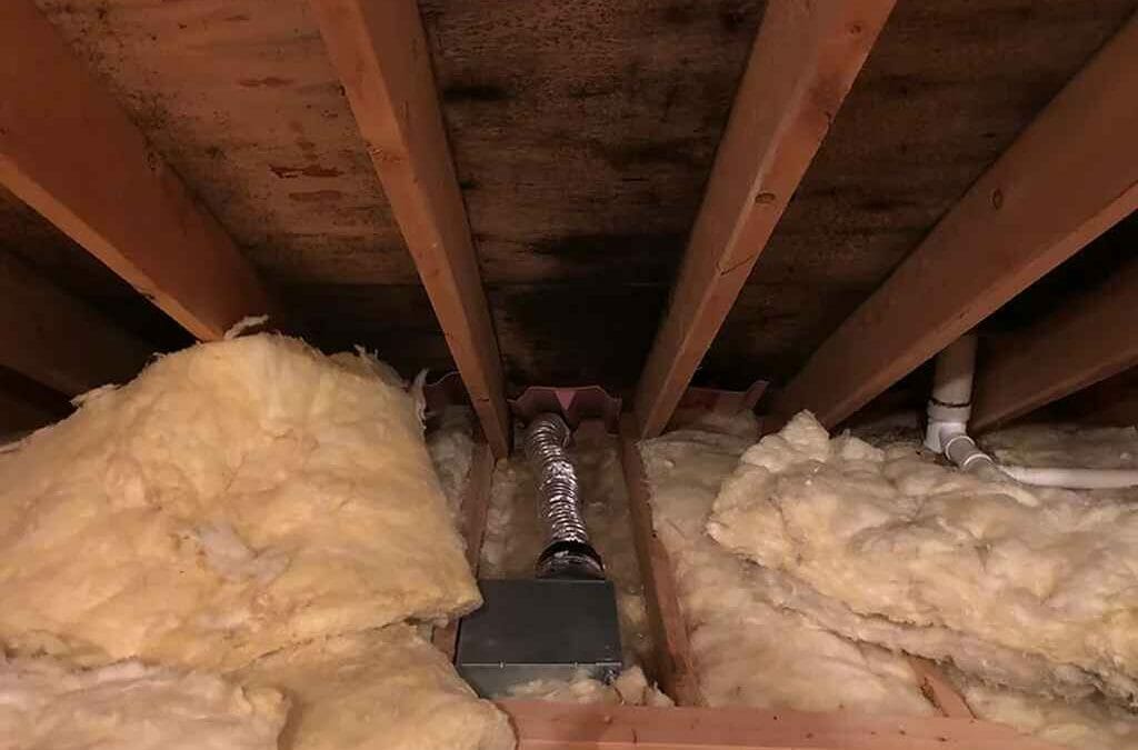 Can your bathroom fan vent into the attic or soffit?